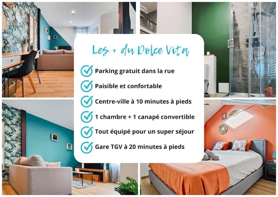 Dolce Vita - Centre-Ville - Paisible - Moderne Mulhouse Esterno foto